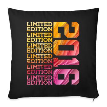 ÉDITION LIMITÉE 2016 10 ANS 10E ANNIVERSAIRE - Housse de coussin décorative 45 x 45 cm - noir - Devant