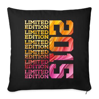 ÉDITION LIMITÉE 2015 11 ANS 11E ANNIVERSAIRE - Housse de coussin décorative 45 x 45 cm - noir - Devant
