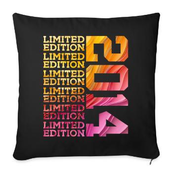 ÉDITION LIMITÉE 2014 12 ANS 12E ANNIVERSAIRE - Housse de coussin décorative 45 x 45 cm - noir - Devant