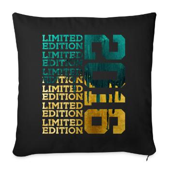 ÉDITION LIMITÉE 2016 10 ANS 10E ANNIVERSAIRE - Housse de coussin décorative 45 x 45 cm - noir - Devant