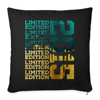 ÉDITION LIMITÉE 2015 11 ANS 11E ANNIVERSAIRE - Housse de coussin décorative 45 x 45 cm - noir - Devant