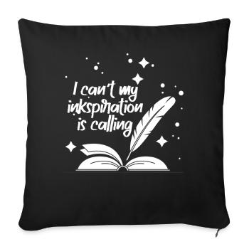 Poésie Slam Ink Stimulation Slam Poésie - Housse de coussin décorative 45 x 45 cm - noir - Devant