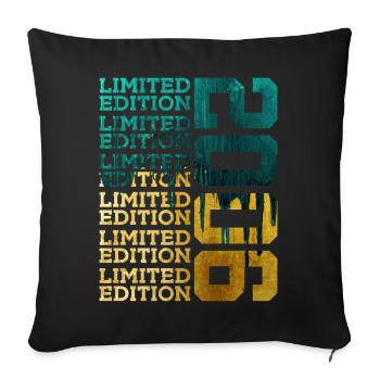 ÉDITION LIMITÉE 2006 20 ANS 20E ANNIVERSAIRE - Housse de coussin décorative 45 x 45 cm - noir - Devant