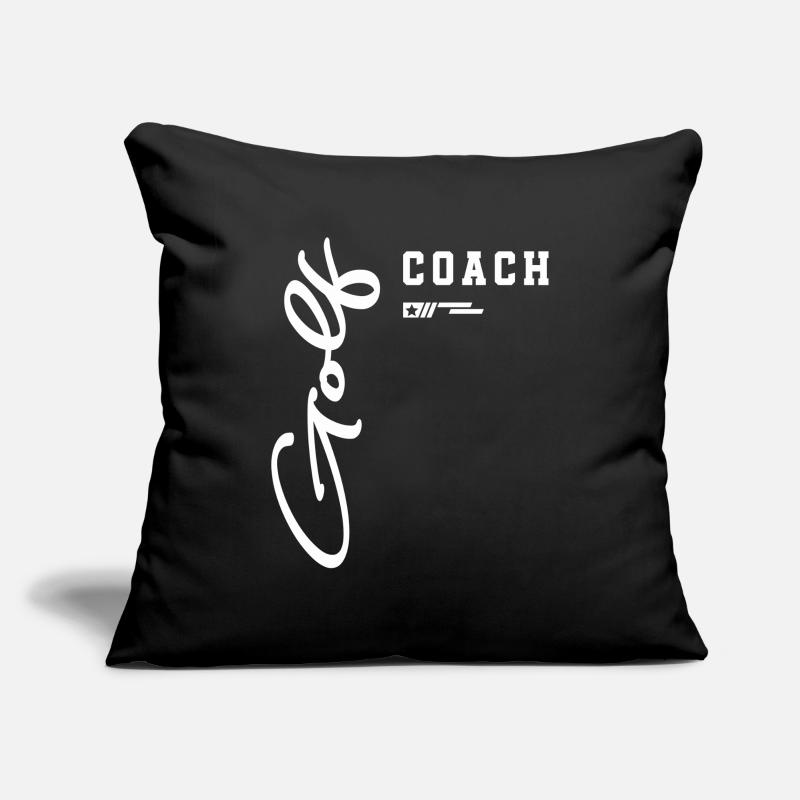 Golf Coach Classic Course Design for Instructors Sofa pillowcase 17,3'' x 17,3'' (45 x 45 cm)