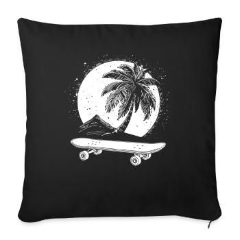 Skateboard Graphics - Sofa pillowcase 17,3'' x 17,3'' (45 x 45 cm) - black - Front