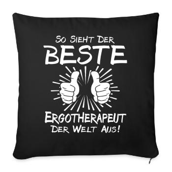 Best Occupational Therapist - Sofa pillowcase 17,3'' x 17,3'' (45 x 45 cm) - black - Front