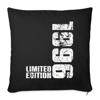 30. Geburtstag Mann Frau 30 Jahre alt 1996 Geschenk - Sofakissenbezug 45 x 45 cm - Schwarz - Vorne