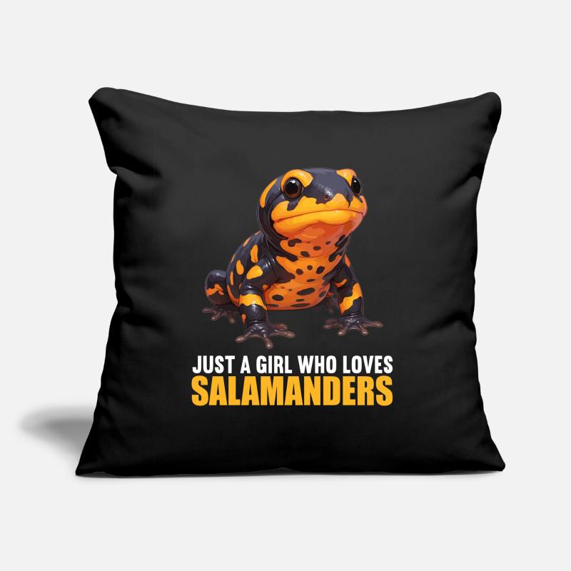 Feuersalamander Salamander Sofakissenbezug 45 x 45 cm