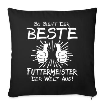 Best Forage Master - Sofa pillowcase 17,3'' x 17,3'' (45 x 45 cm) - black - Front