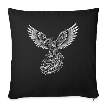 Vélo de route Vélo Vélo Sport Vélo VTT - Housse de coussin décorative 45 x 45 cm - noir - Devant