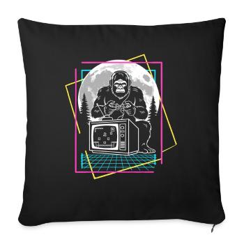 Bigfoot Gaming - Sofa pillowcase 17,3'' x 17,3'' (45 x 45 cm) - black - Front