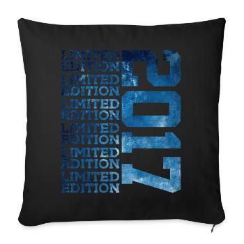 ÉDITION LIMITÉE 2017 9 ANS 9E ANNIVERSAIRE - Housse de coussin décorative 45 x 45 cm - noir - Devant