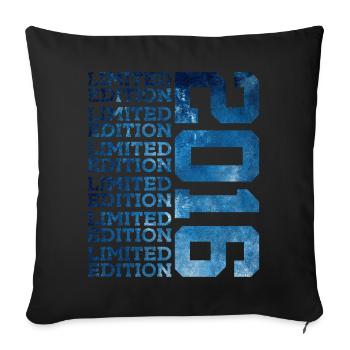 ÉDITION LIMITÉE 2016 10 ANS 10E ANNIVERSAIRE - Housse de coussin décorative 45 x 45 cm - noir - Devant