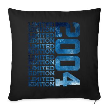 ÉDITION LIMITÉE 2004 22 ANS 22E ANNIVERSAIRE - Housse de coussin décorative 45 x 45 cm - noir - Devant
