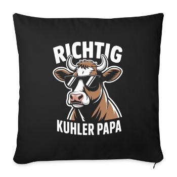 Really Cool Dad Father's Day Best Dad - Sofa pillowcase 17,3'' x 17,3'' (45 x 45 cm) - black - Front