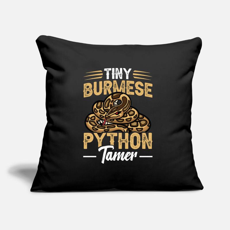  Python Tamer Snake Terrarium Reptile Keeper Sofa pillowcase 17,3'' x 17,3'' (45 x 45 cm)