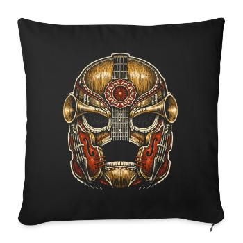 Lucha Libre Luchador - Sofakissenbezug 45 x 45 cm - Schwarz - Vorne