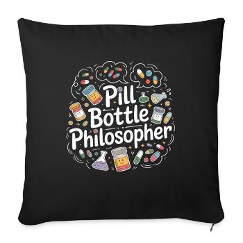 Pharmacist Student I Speak Fluent Pharmaceutical - Sofakissenbezug 45 x 45 cm - Schwarz - Vorne