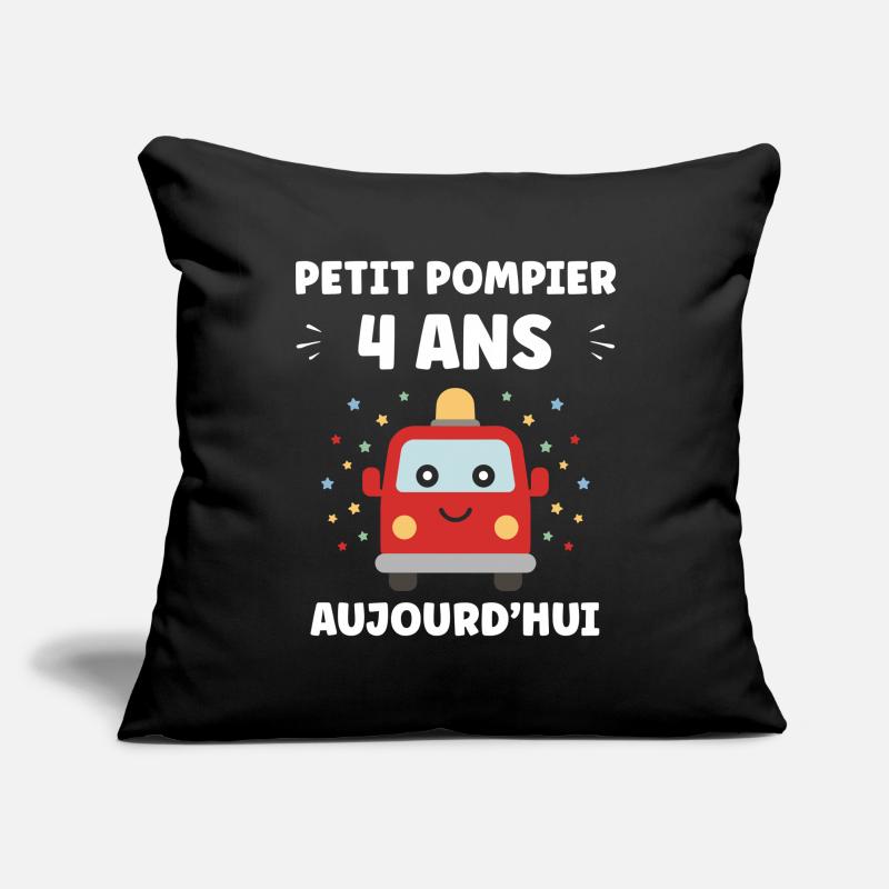 4 ans Housse de coussin décorative 45 x 45 cm