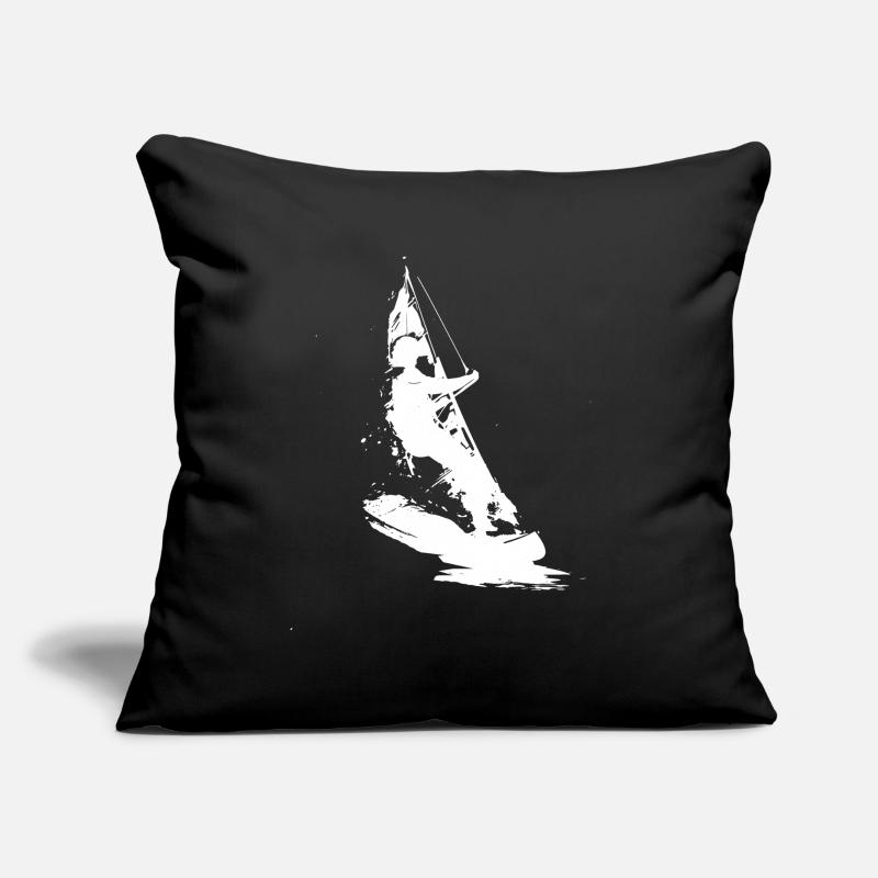 Windsurfer Drawing Sofa pillowcase 17,3'' x 17,3'' (45 x 45 cm)