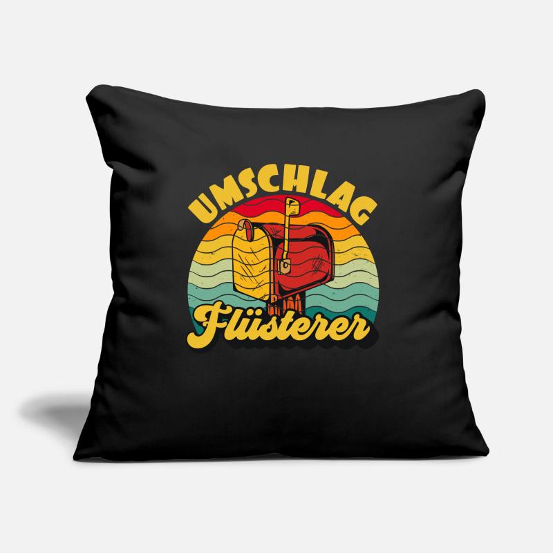 Briefträger UMSCHLAG FLÜTERER LUSTIG Sofakissenbezug 45 x 45 cm