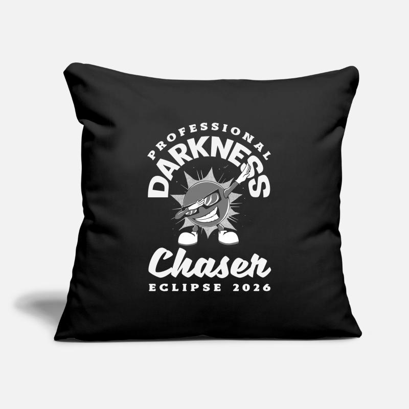Solar eclipse 2026, August 12 Sofa pillowcase 17,3'' x 17,3'' (45 x 45 cm)