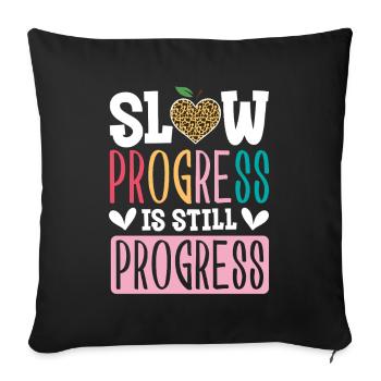 Geschenke für ESE-Lehrer - Sofakissenbezug 45 x 45 cm - Schwarz - Vorne
