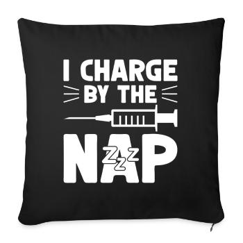 Anesthesiologist Charge The Nap Anesthesia - Sofakissenbezug 45 x 45 cm - Schwarz - Vorne
