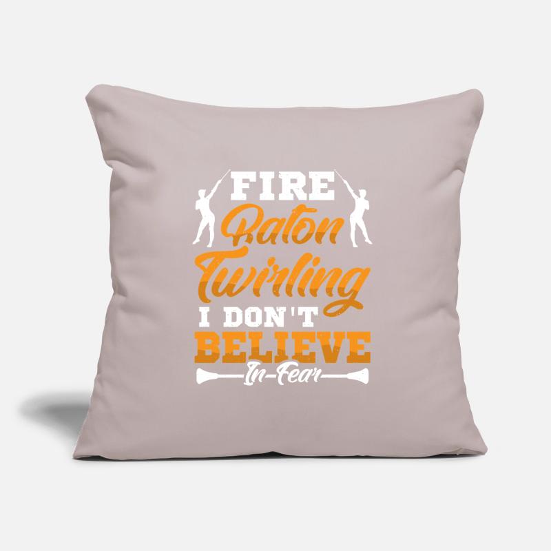 Dancing Vortex Dance School Fire Stick Dancer Sofa pillowcase 17,3'' x 17,3'' (45 x 45 cm)