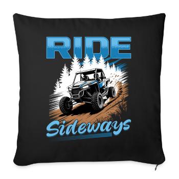 UTV Off Road 4 Wheeler Side by side - Sofakissenbezug 45 x 45 cm - Schwarz - Vorne