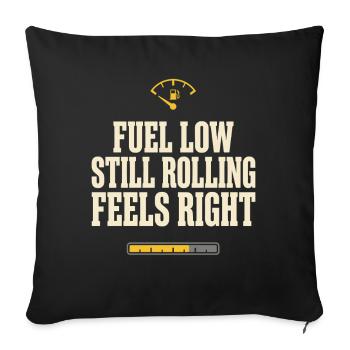 Truck Sim Truck Simulator Sim Trucker Long Haul - Sofa pillowcase 17,3'' x 17,3'' (45 x 45 cm) - black - Front