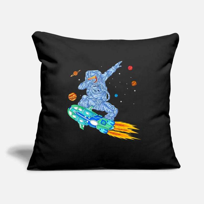 Astronaut Hoverboard Space Shirt Sofa pillowcase 17,3'' x 17,3'' (45 x 45 cm)