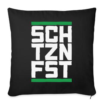 Schützenfest , Schützenverein - Housse de coussin décorative 45 x 45 cm - noir - Devant
