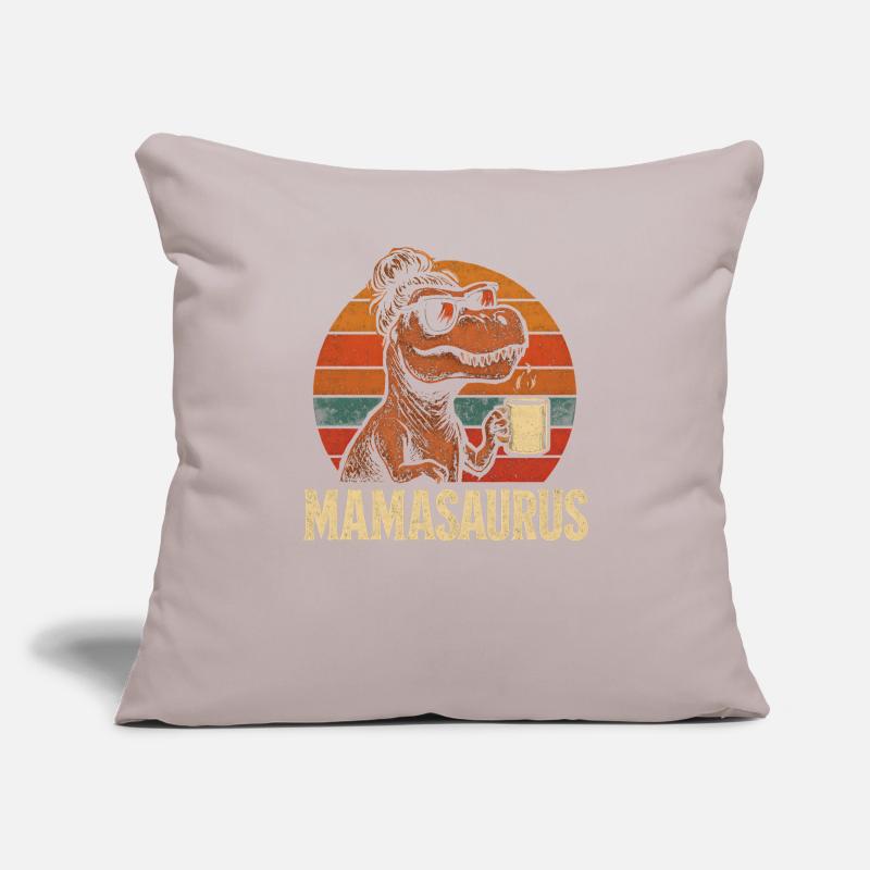 Mamasaurus Mama Mutter Geschenkidee Humor Lustig Sofakissenbezug 45 x 45 cm