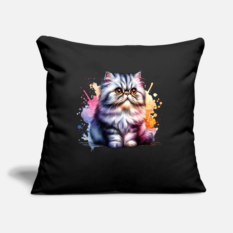 Persian Cat Gift Sofa pillowcase 17,3'' x 17,3'' (45 x 45 cm)
