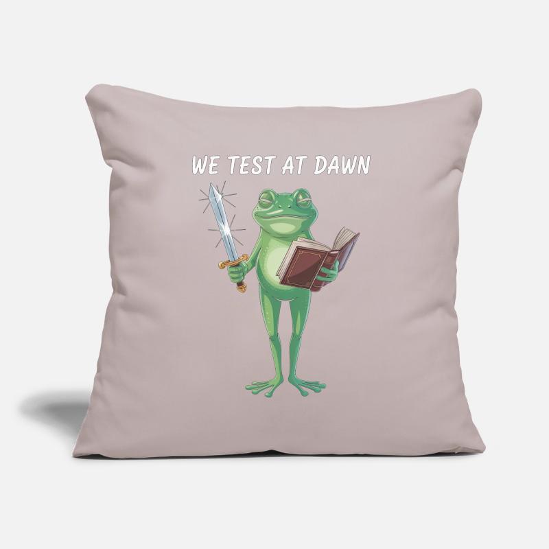 Dawn Quest Frog Sword and Scroll Sofa pillowcase 17,3'' x 17,3'' (45 x 45 cm)
