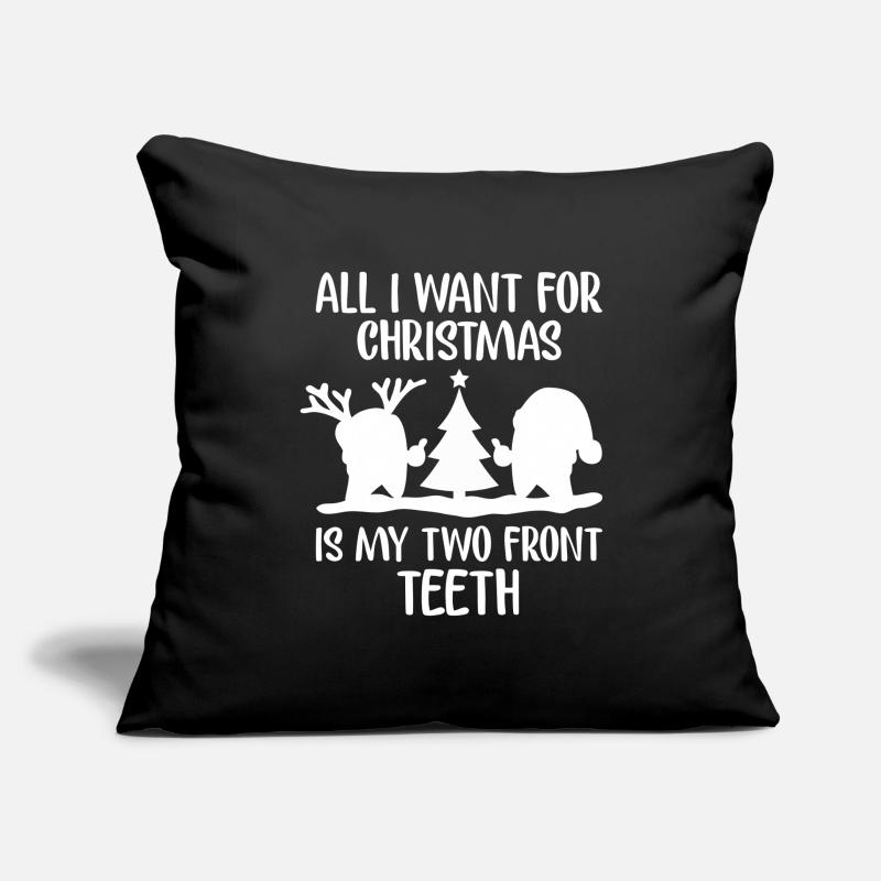 Two Front Teeth Christmas Tee Sofa pillowcase 17,3'' x 17,3'' (45 x 45 cm)