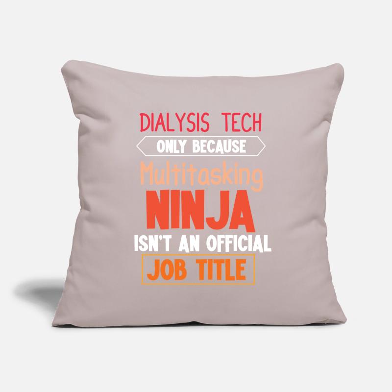 Technicien en dialyse néphrologie Housse de coussin décorative 45 x 45 cm