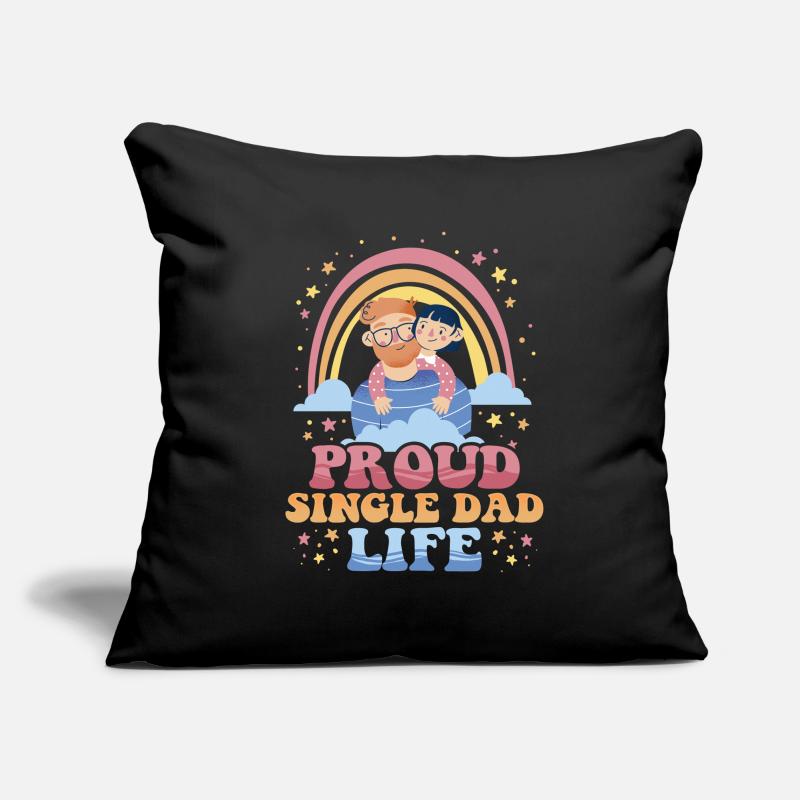 Single Dad Single Dad Sofa pillowcase 17,3'' x 17,3'' (45 x 45 cm)