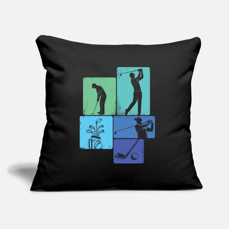 Scenic Golf Course Fairway Lover Style Sofa pillowcase 17,3'' x 17,3'' (45 x 45 cm)