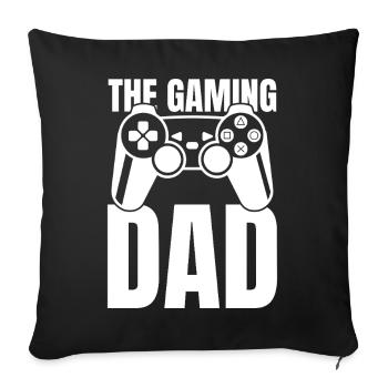 The Gaming Dad Controller - Sofakissenbezug 45 x 45 cm - Schwarz - Vorne