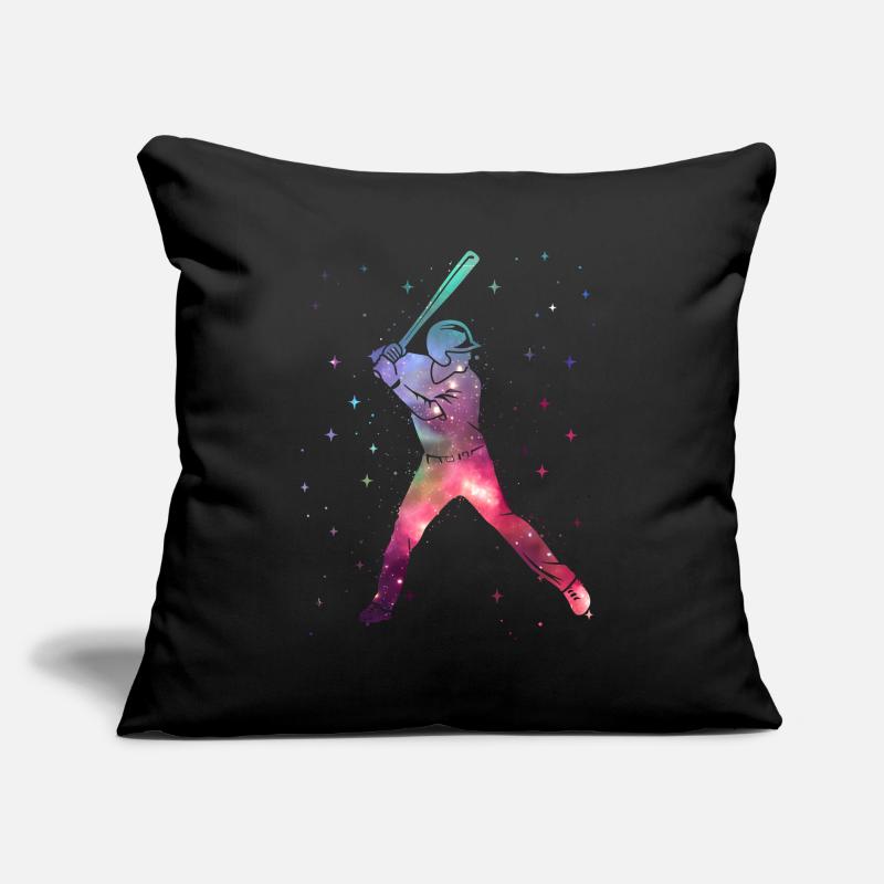 Baseball Player Kids Outer Space Baseball Player Sofa pillowcase 17,3'' x 17,3'' (45 x 45 cm)