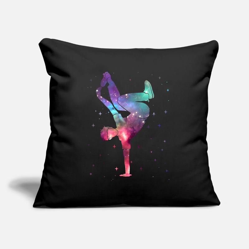 Breakdancing Breakdancer Space Breakdance Sofa pillowcase 17,3'' x 17,3'' (45 x 45 cm)