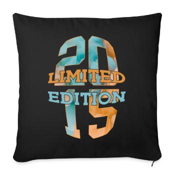 ÉDITION LIMITÉE 2015 11 ANS 11E ANNIVERSAIRE - Housse de coussin décorative 45 x 45 cm - noir - Devant