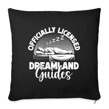 Anesthésiste Spécialiste Dreamland - Housse de coussin décorative 45 x 45 cm - noir - Devant