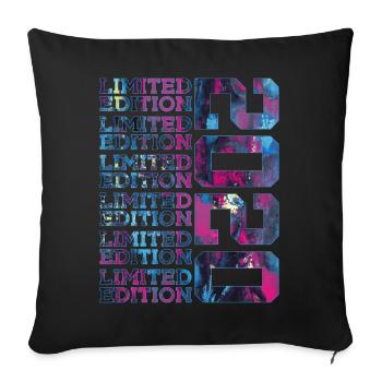 COOL 6 ANS ÉDITION LIMITÉE 6E ANNIVERSAIRE 2020 - Housse de coussin décorative 45 x 45 cm - noir - Devant