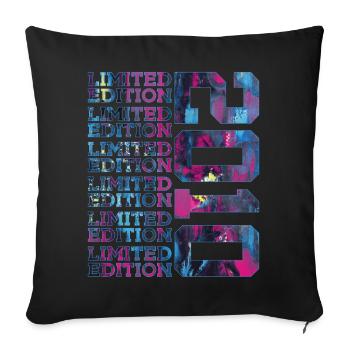 COOL 16 ANS ÉDITION LIMITÉE 2010 16E ANNIVERSAIRE - Housse de coussin décorative 45 x 45 cm - noir - Devant