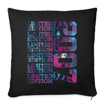 COOL 19 ANS ÉDITION LIMITÉE 2007 19E ANNIVERSAIRE - Housse de coussin décorative 45 x 45 cm - noir - Devant