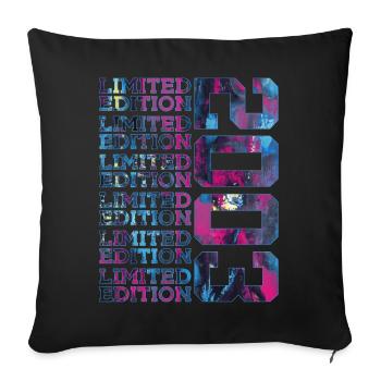 COOL 23 ANS ÉDITION LIMITÉE 2003 23E ANNIVERSAIRE - Housse de coussin décorative 45 x 45 cm - noir - Devant