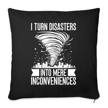 Insurance Agent Costume Inconveniences Medicare - Sofakissenbezug 45 x 45 cm - Schwarz - Vorne
